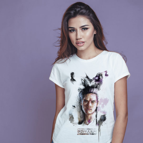 T-shirt blanc femme Himalë